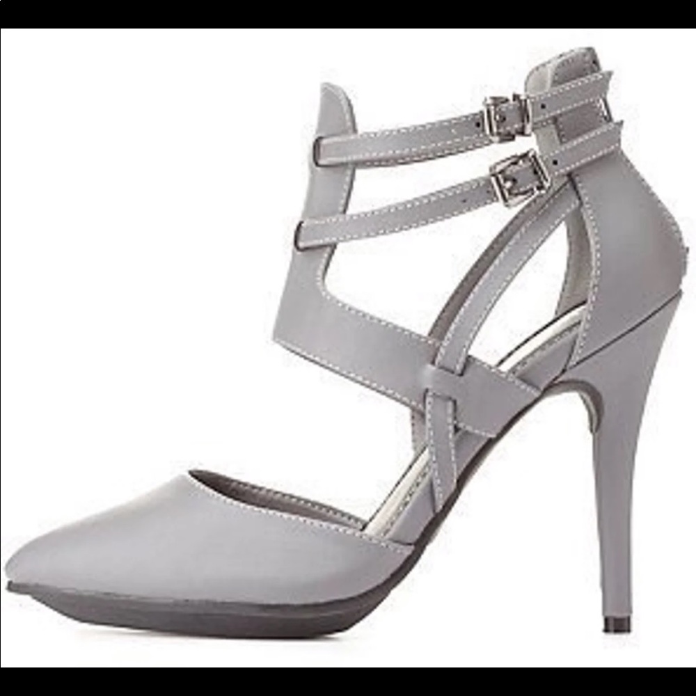 Grey Charlotte Russe Heels